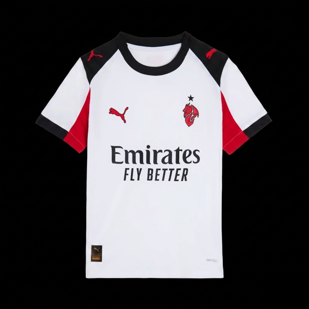 MILAN MAGLIA GARA AWAY BAMBINO 25/26