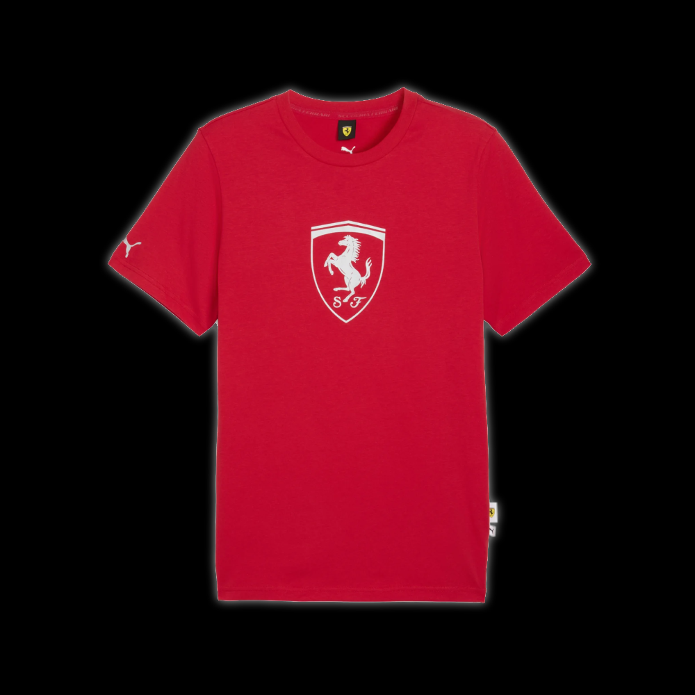 T-SHIRT SCUDERIA FERRARI TONAL SHIELD