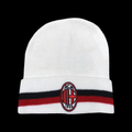CAPPELLO BIANCO IN LANA AC MILAN