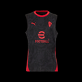 MAGLIA NERA MILAN TRAINING 2025/26 SENZA MANICHE