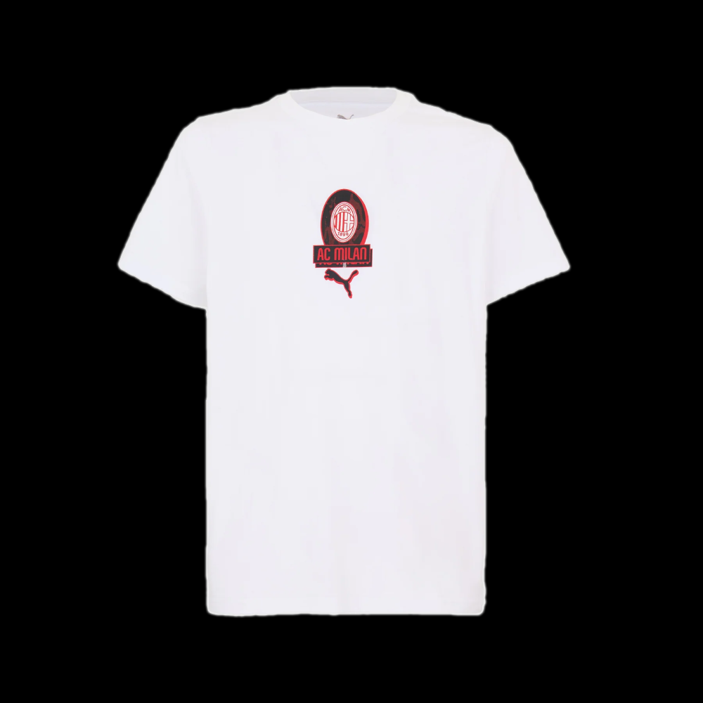 T-SHIRT BIANCA CON GRAFICA CENTRALE MILAN CULTURE BAMBINO