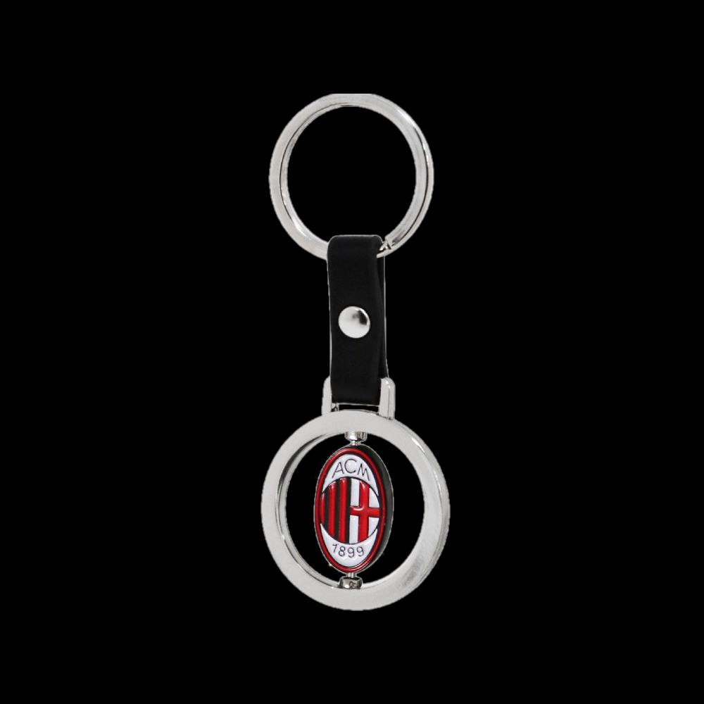 PORTACHIAVI GIREVOLE AC MILAN
