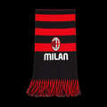 SCIARPA IN LANA A RIGHE STRETTE AC MILAN