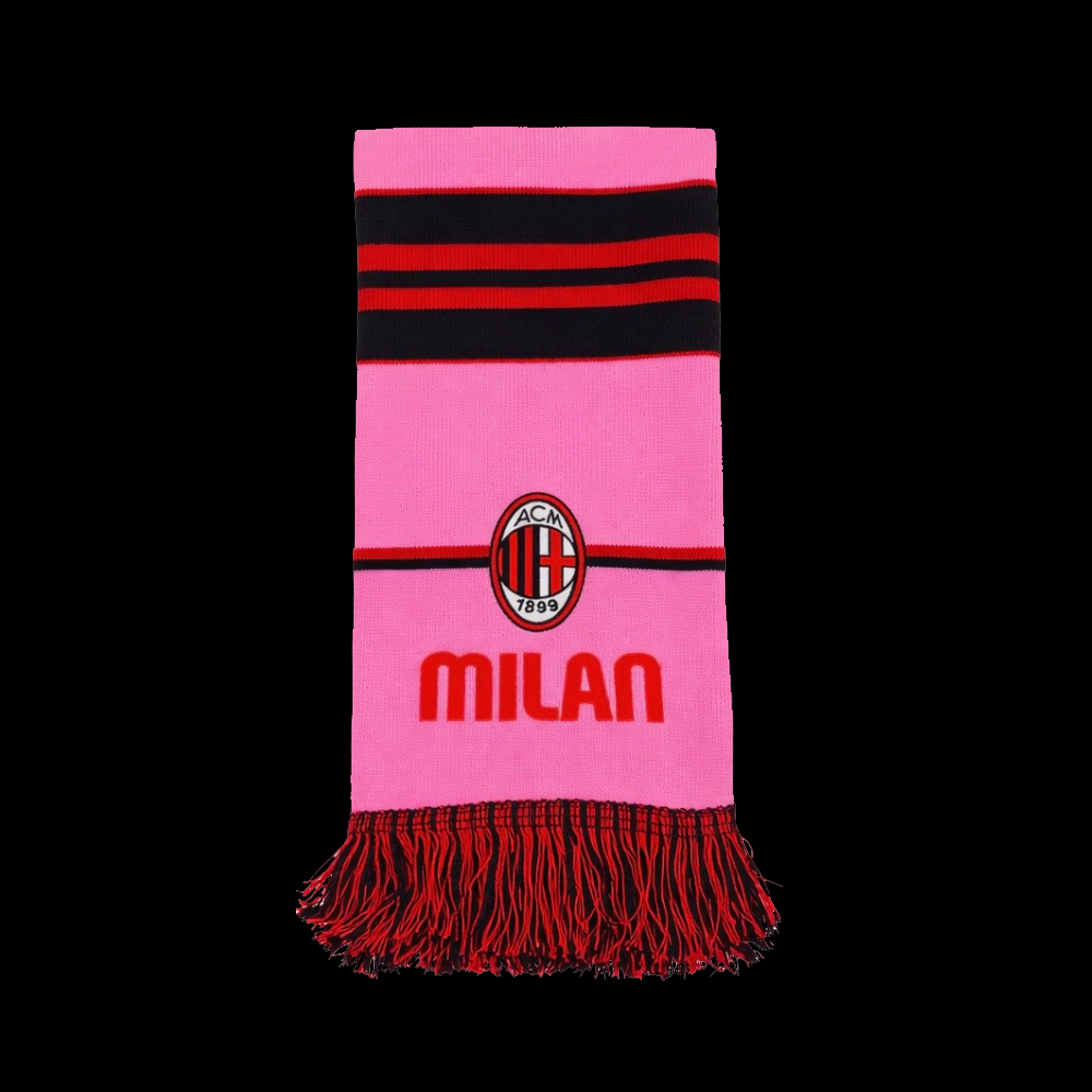 SCIARPA IN LANA ROSA AC MILAN