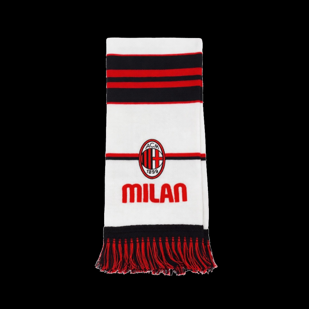 SCIARPA IN LANA BIANCA AC MILAN