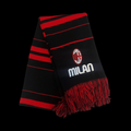 SCIARPA IN LANA NERA AC MILAN