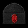 CAPPELLO NERO CON LOGO IN 3D