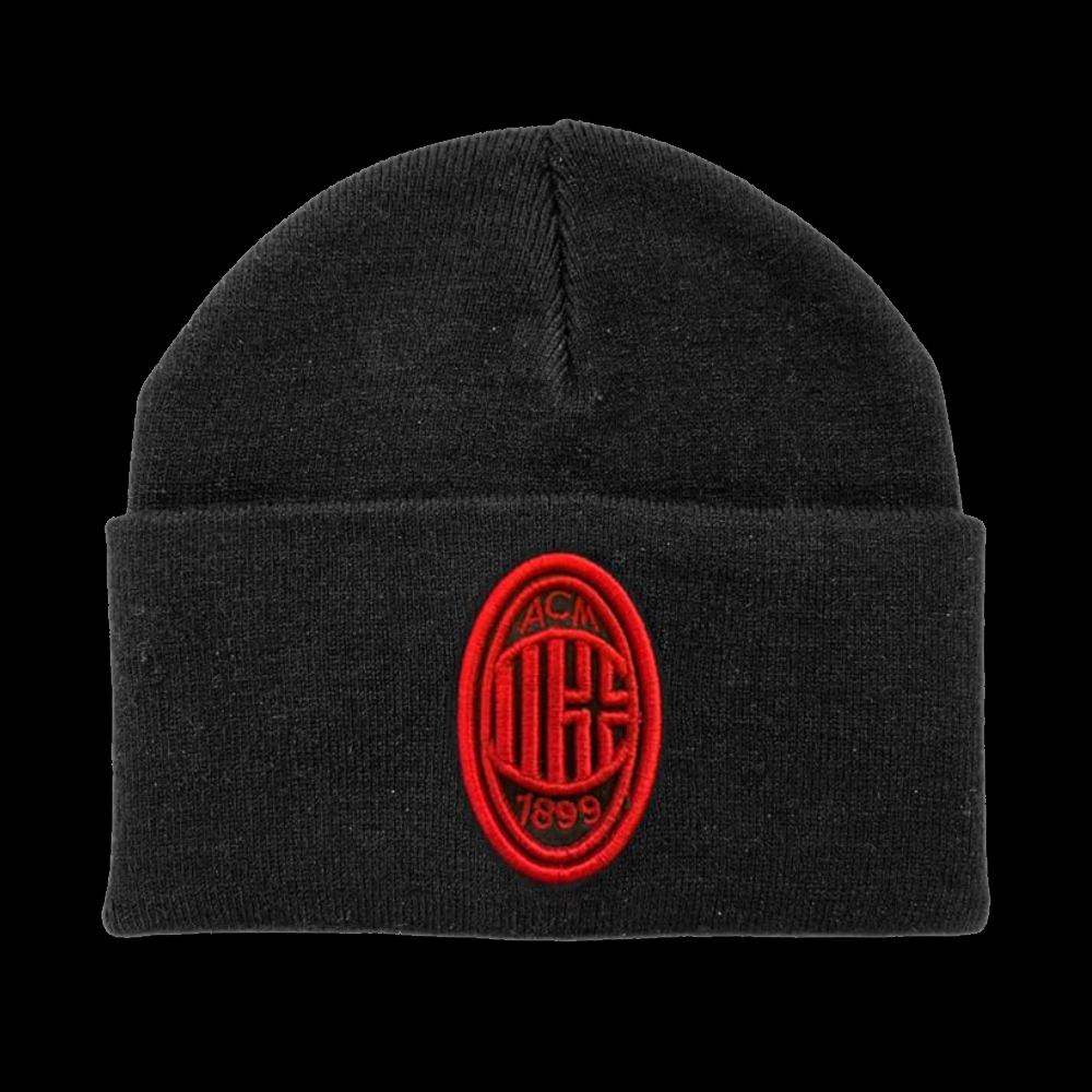 CAPPELLO NERO CON LOGO IN 3D